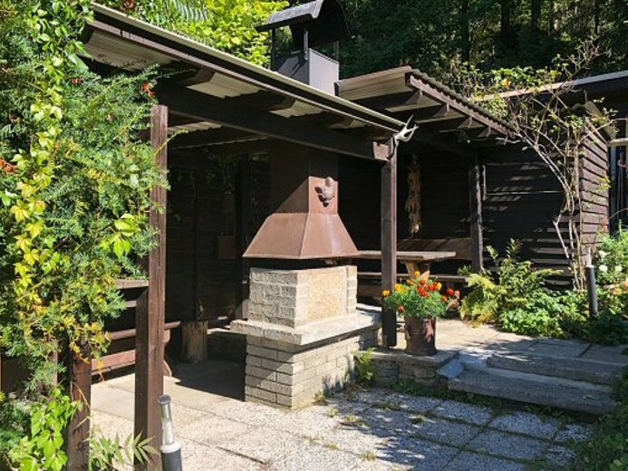 U vodní nádrže Nýrsko - apartmán Šumava, západní Čechy - Hamry